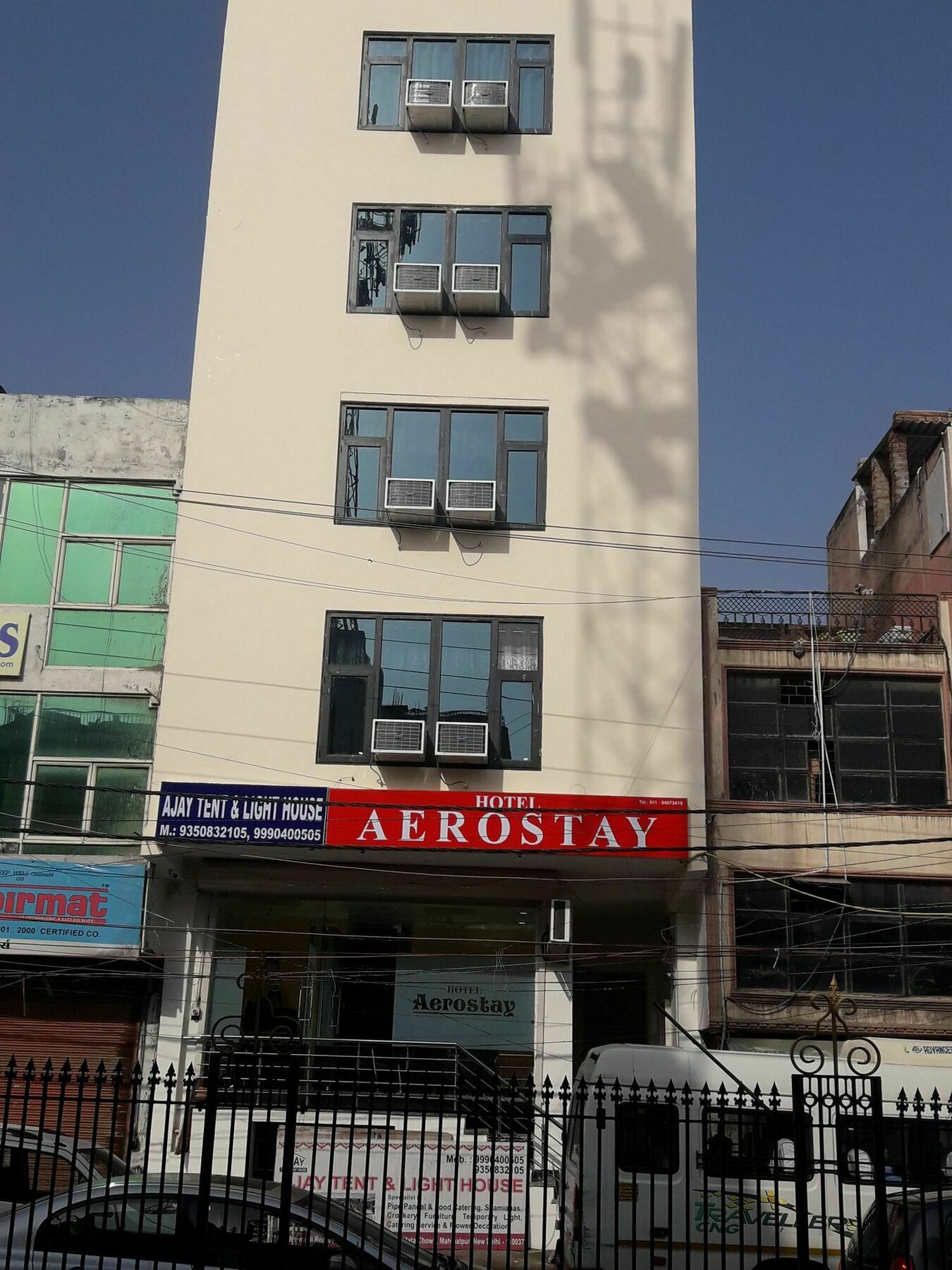 Hotel Aero Stay New Delhi Eksteriør billede